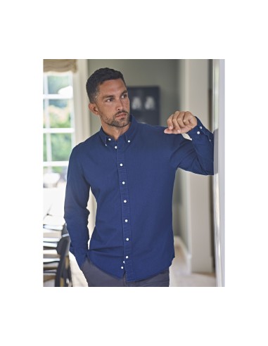 T-4002-Mens Casual Twill Shirt